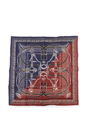 Hermès Pre-Owned silk scarf - Blue