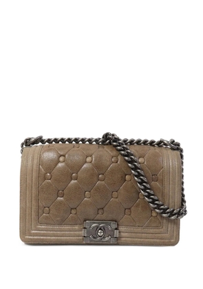 CHANEL Pre-Owned 25 Boy chain shoulder bag - Neutrals