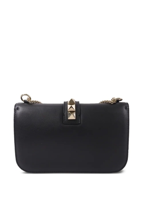 Valentino Garavani Pre-Owned Rockstud Glam Lock shoulder bag - Black