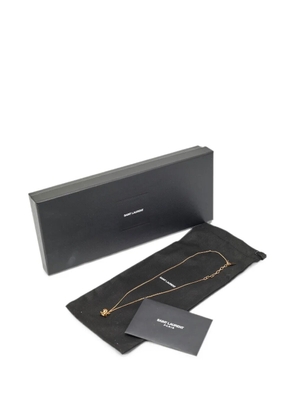 Saint Laurent Pre-Owned Paris Cassandre necklace - Gold