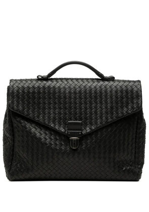 Bottega Veneta Pre-Owned 2010 Nappa Intrecciato Briefcase business bag - Black