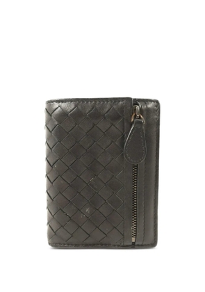 Bottega Veneta Pre-Owned Intrecciato bifold wallet - Black