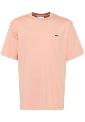Lacoste logo patch t-shirt - Neutrals
