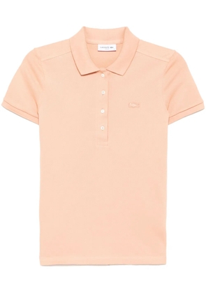 Lacoste logo-patch top - Neutrals