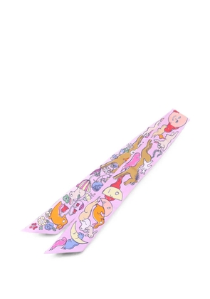 Hermès Pre-Owned silk scarf - Pink