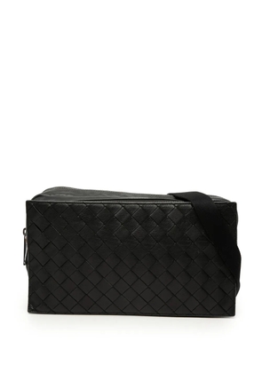 Bottega Veneta Pre-Owned 2012-2026 Nappa Intrecciato Double Zip shoulder bag - Black
