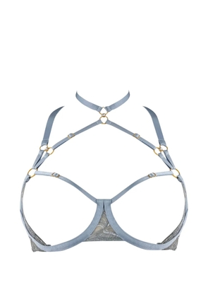 Bordelle Pearl wire bra - Blue