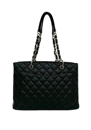 CHANEL Pre-Owned 2008-2009 Caviar Grand Shopping tote bag - Black