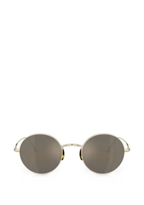 Oliver Peoples G. Ponti-3 round-frame sunglasses - Gold