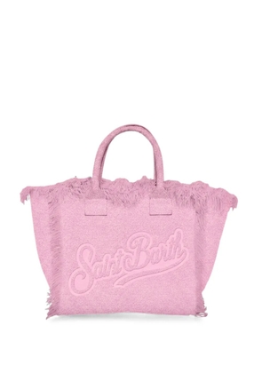 MC2 Saint Barth Colette fringed-edge tote bag - Pink
