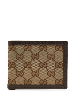 Gucci Pre-Owned GG Supreme bifold wallet - Neutrals