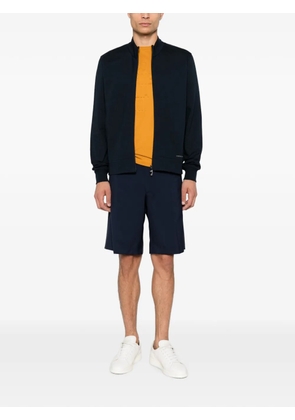 Corneliani zip-up sweatshirt - Blue