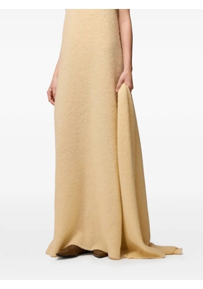 RETORI rectangular-shape scarf - Yellow