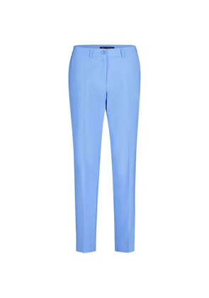 Betty Barclay pressed-crease tailored trousers - Blue