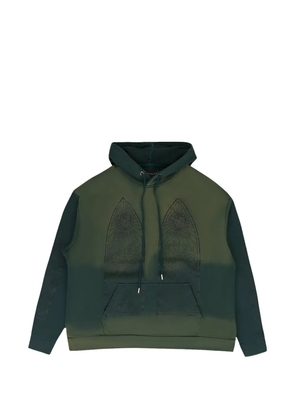 Who Decides War Witness graphic-print hoodie - Green