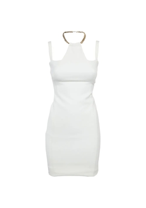 Versace Pre-Owned chain-detail mini dress - White