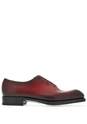 Ferragamo Oxford almond-toe shoes - Red