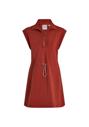 Varley Avaya half-zip dress - Red