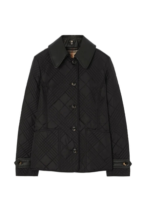 Burberry quilted nylon Fernleigh jacket - Black