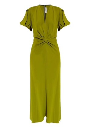 Victoria Beckham v-neck dress - Green