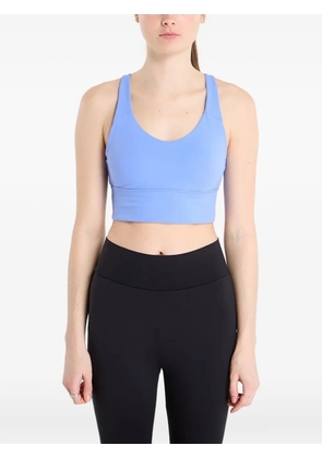adidas criss-cross back sports bra - Blue