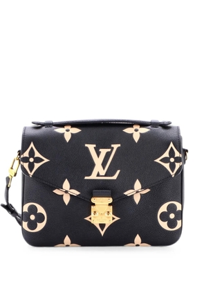 Louis Vuitton Pre-Owned Pochette Metis Bicolor Monogram Empreinte Giant crossbody bag - Black