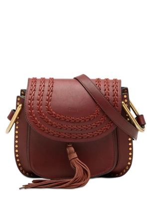 Chloé Pre-Owned 2016 Medium Leather Braided Hudson crossbody bag - Red