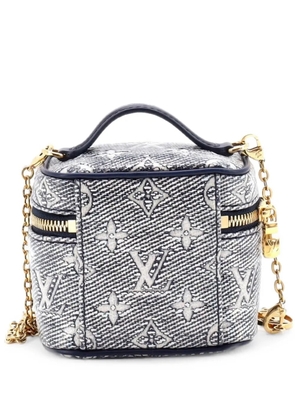 Louis Vuitton Pre-Owned Vanity Case Monoglam Jacquard Canvas Micro satchel - Blue
