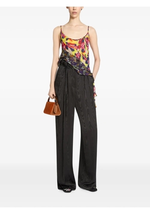 DRIES VAN NOTEN small velvet bag - Orange