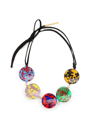 DRIES VAN NOTEN handmade painted necklace - Gold