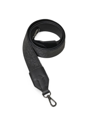 Brunello Cucinelli leather bag strap - Black