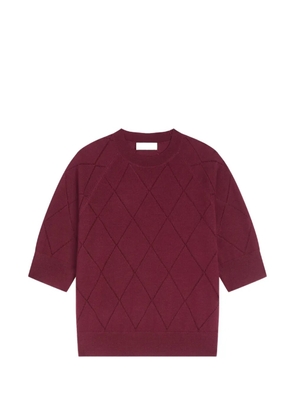 DRIES VAN NOTEN merino sweater - Red