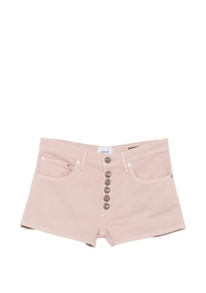 DONDUP embellished-button shorts - Pink