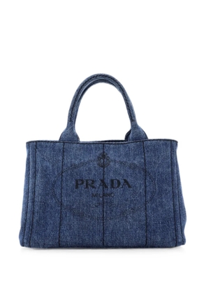 Prada Pre-Owned Canapa Convertible Denim Mini tote bag - Blue