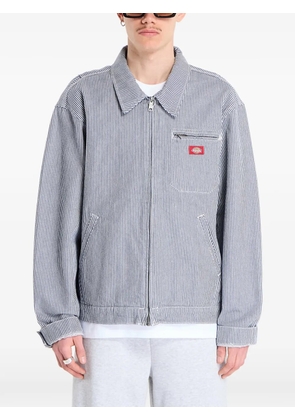 DICKIES logo-patch jacket - White