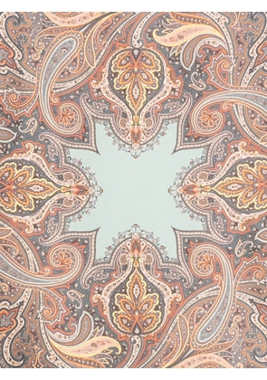 ETRO paisley-print handkerchief - Blue