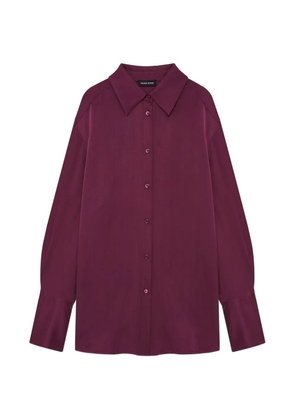 ANINE BING Bridget long-sleeve shirt - Red