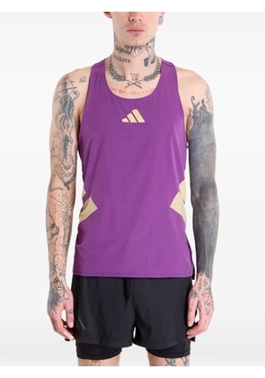 adidas Adizero Road To Records tank top - Purple