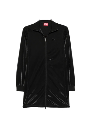Diesel D-Rosy zip-up mini dress - Black
