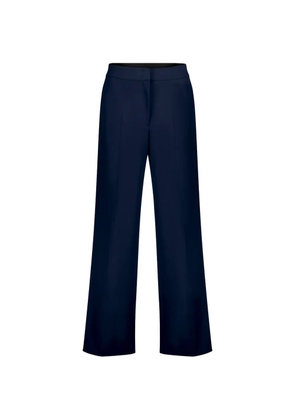 Betty Barclay Marlene pressed-crease wide-leg trousers - Blue