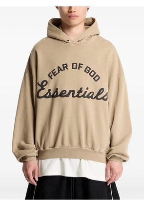 FEAR OF GOD ESSENTIALS logo-print hoodie - Neutrals