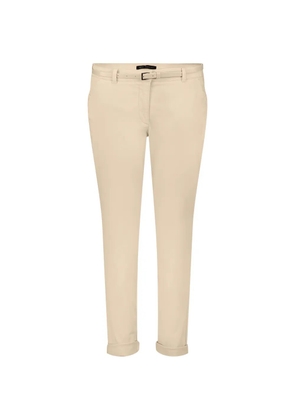 Betty Barclay belted turned-up trousers - Neutrals