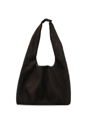 CFCL large Dayfuku pleated shoulder bag - Brown