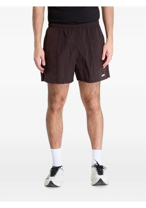 adidas logo-print track shorts - Brown