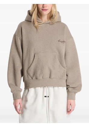 FEAR OF GOD ESSENTIALS logo-print hoodie - Neutrals