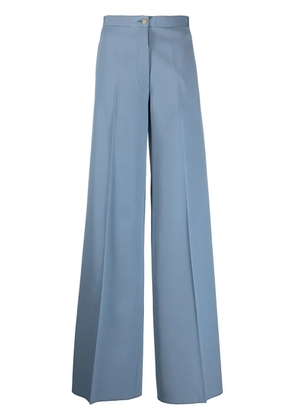 Giuliva Heritage high-waisted wide-leg trousers - Blue