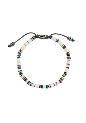 M.Cohen African beaded bracelet - White