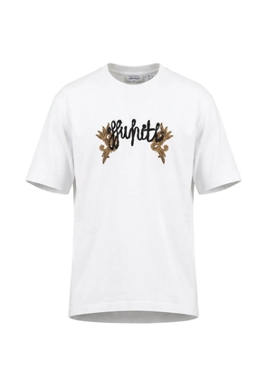 Off-White Paisley Arrow Skate embroidered T-shirt