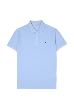 BROOKSFIELD logo-embroidered polo shirt - Blue