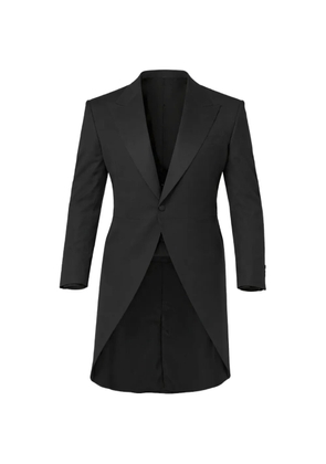 Corneliani peak-lapel wool tailcoat - Black